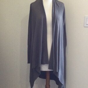 Gray/Green cardigan wrap